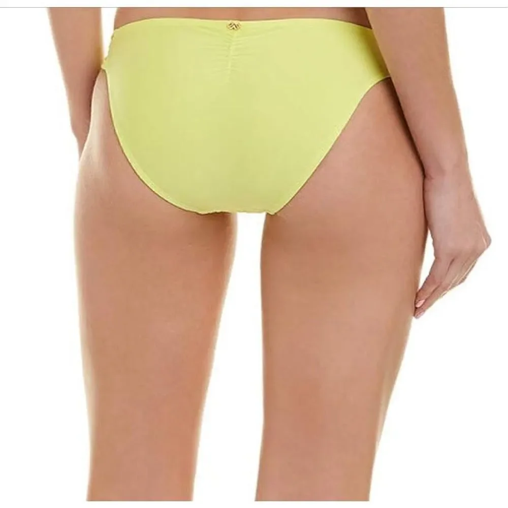 New. Pilyq lace fanned teeny bikini bottoms. Small